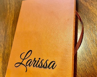 Personalisiertes Notizbuch - Graviertes Notizbuch - Geschenk für Schriftsteller
