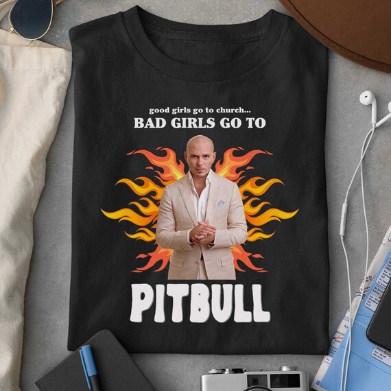 pitbull singer shirts