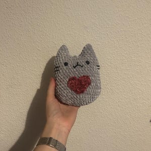 Crochet squishy cat