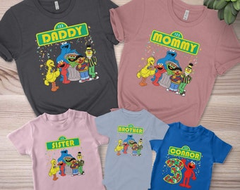 big and tall sesame street shirts