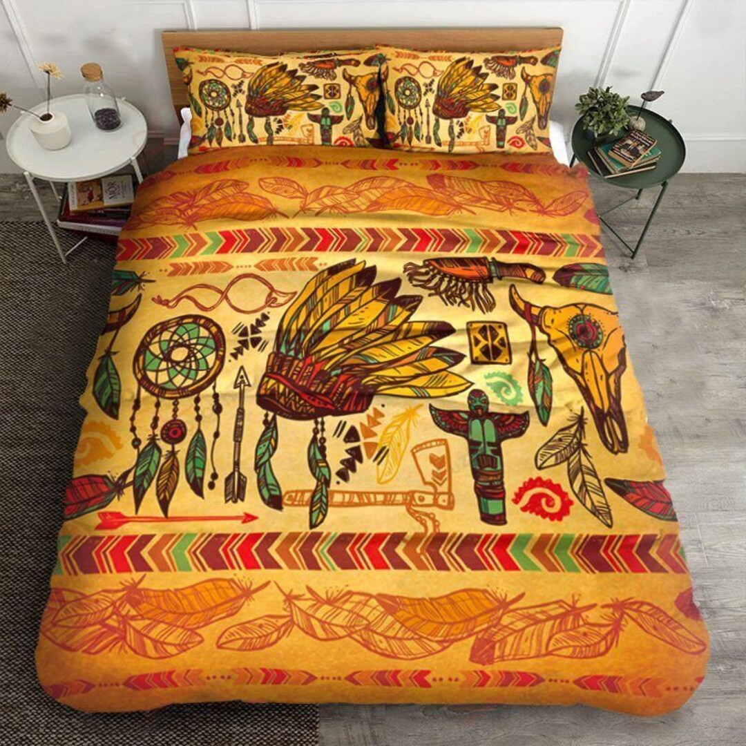 Listen to the Win Bedding Set, Native Dreams Bedding Set, A Rustic and