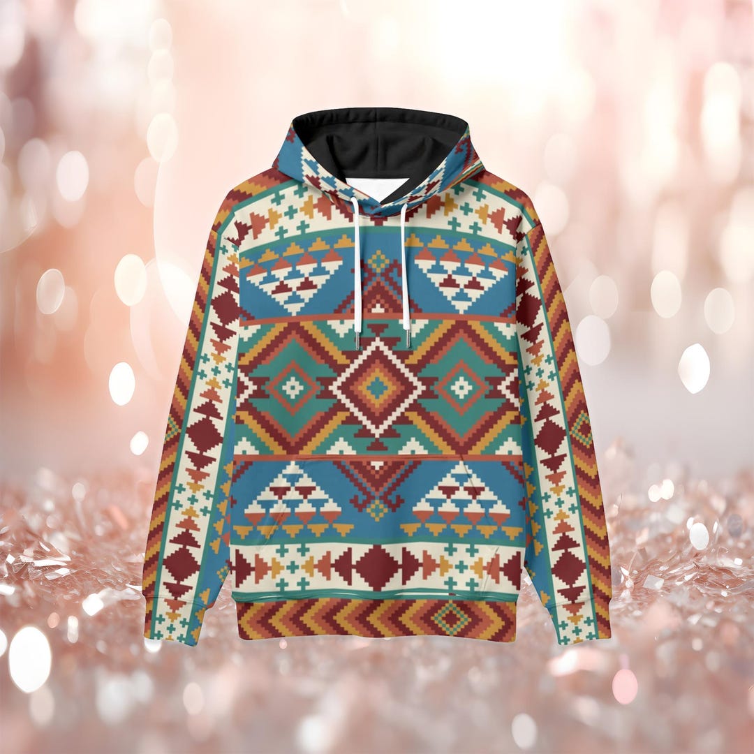 Indians Navajo Aztec Tribal Native American Print Women Pullover Hoodies  main image 0