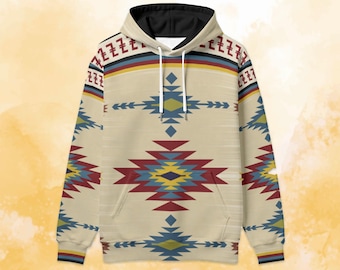 Personalized Tribal Aztec Hoodie: Native American Inspired