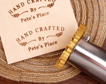 Custom Image Branding Iron, Wood and Leather Stamp, Electric Option
