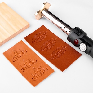 Customized Branding Iron Stamp for leather, Adjustable temperature Electric Brand Iron for beginner, Branding Iron for Wood，Leather stamp