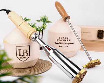 Custom Branding Iron, Wood and Leather Stamp, Electric or Heated