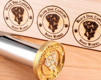 Custom Image Branding Iron, Wood and Leather Stamp, Electric Heated Option