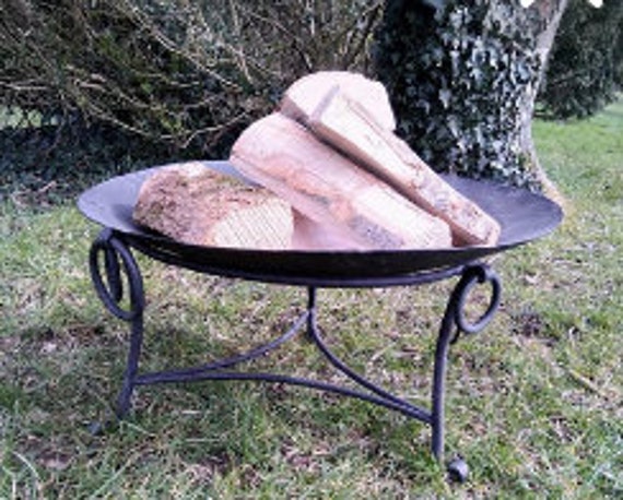 Brasero en Fer Forgé, Table A Feu, Feu de Camp, Article Campement, Jardin