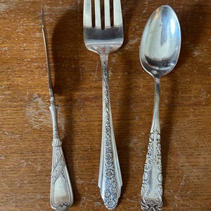 Vintage Silverplate Mismatched Serving Pieces - 3 pieces