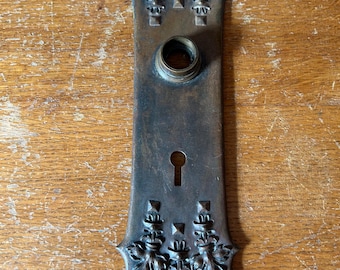 Antique Bronze Doorknob Back Plate