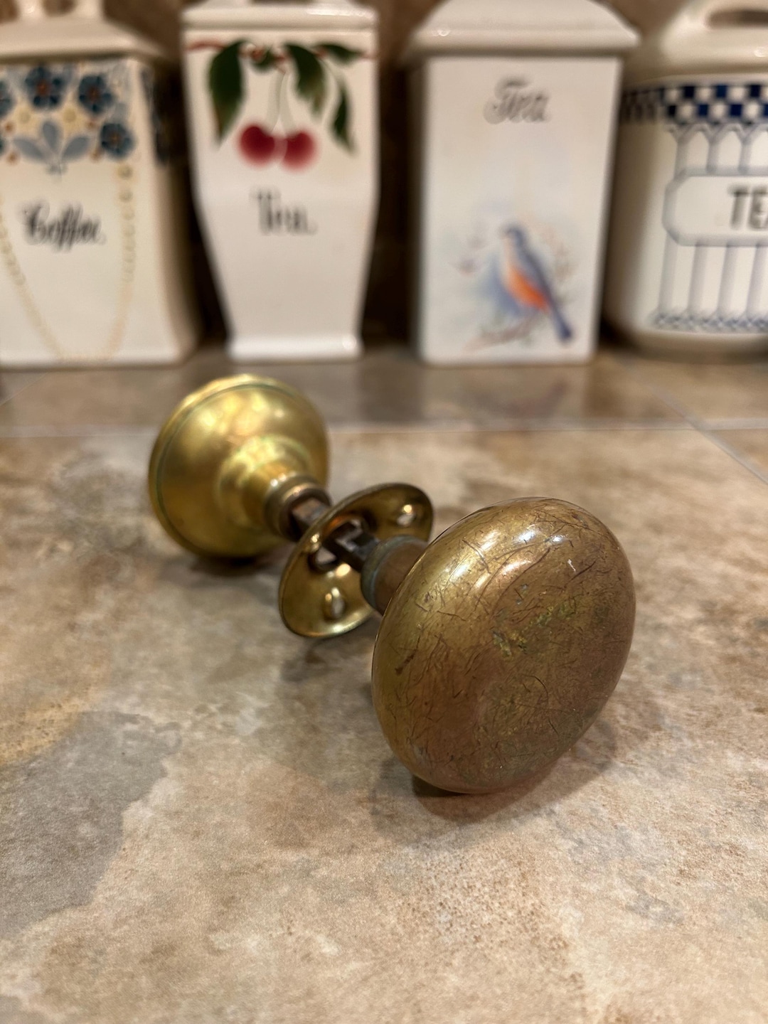 Vintage Metal Door Knobs - Etsy