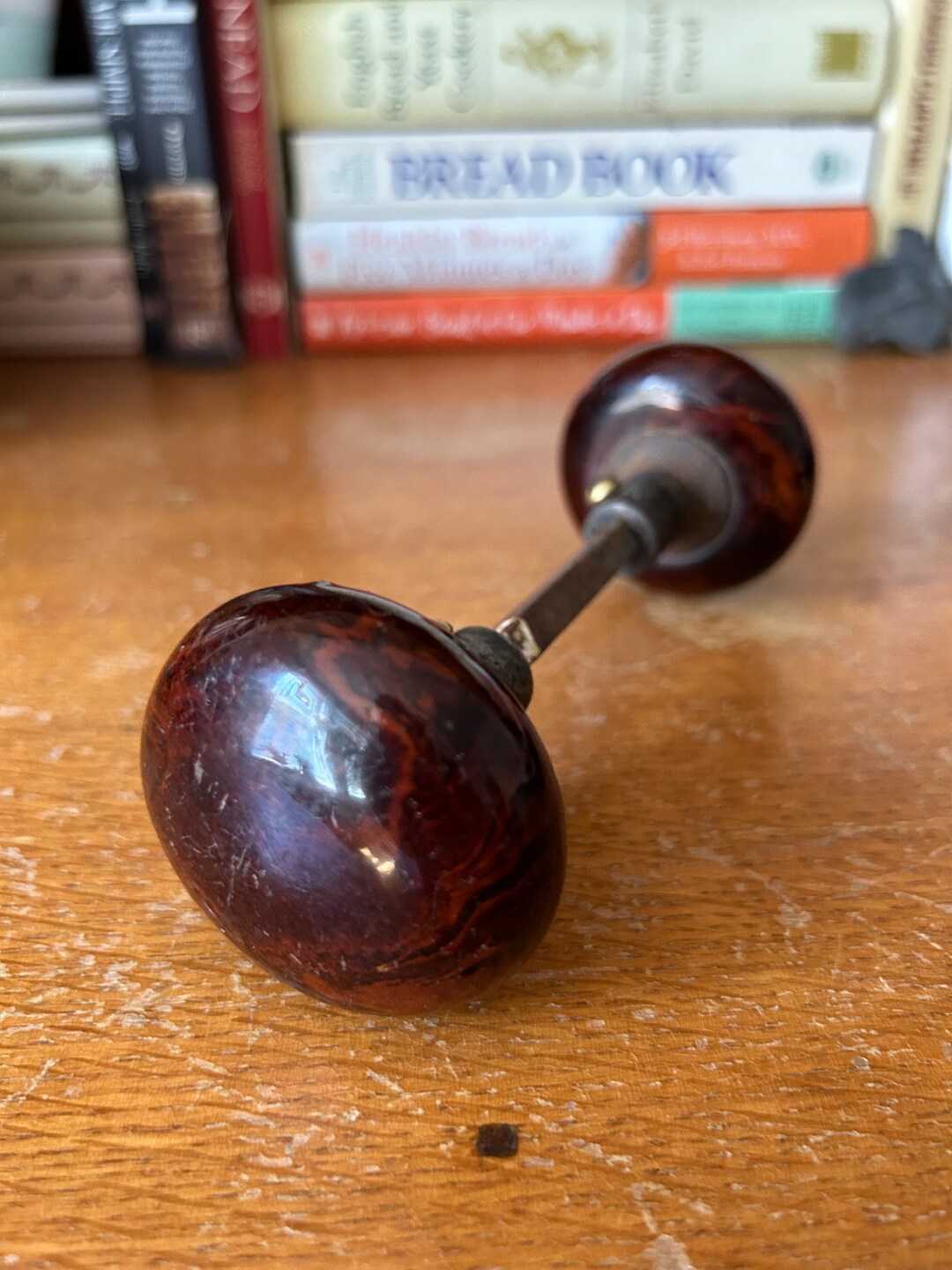 Vintage Bennington Style Door Knobs Etsy