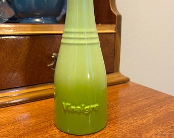 Plat à Four Ovale Le Creuset La Mama 29 Cm – Fonte émaillée, Couleur Harmonic Green, Vintage 1970