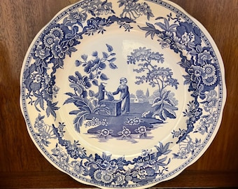 Spode Blue Room Collection Girl at Well 10.5