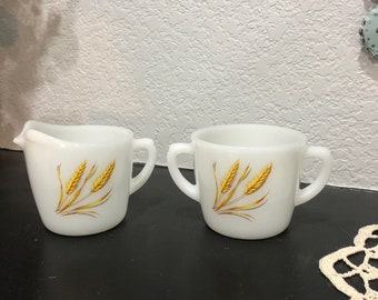 Fire King Wheat Bowl - Etsy Fire King Wheat Bowl - Etsy