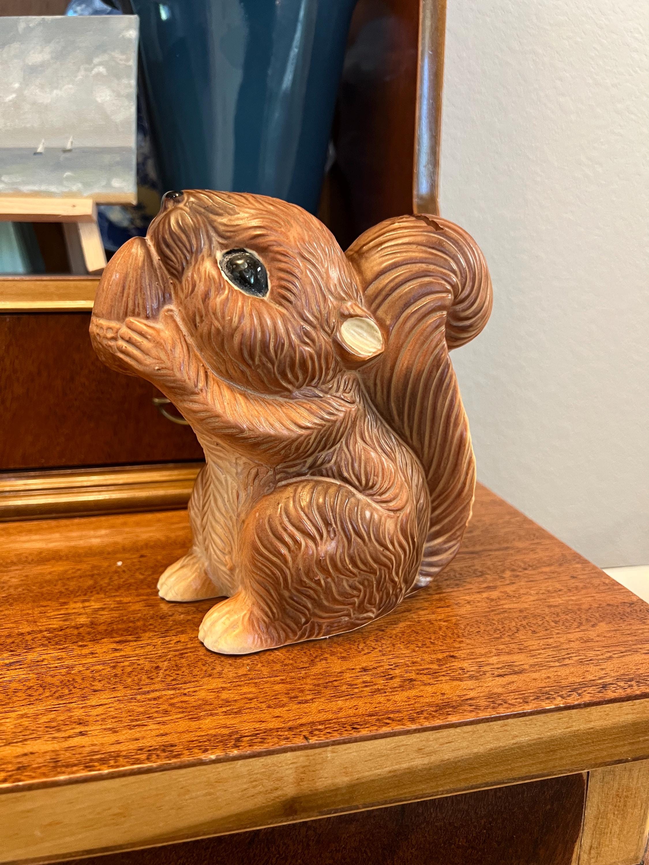 Vintage Norcrest Squirrel Figurine - Etsy