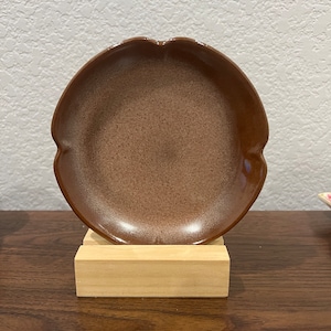 Frankoma Pottery Plainsman Brown 5-3/4” Plate