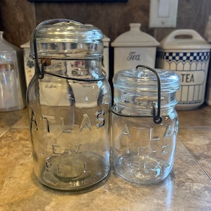 Atlas Canning Jars - set of 2