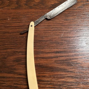 Vintage Solingen Straight Edge Razor
