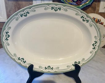 W.H. Grindley & Co. Oval Platter - Idris Pattern