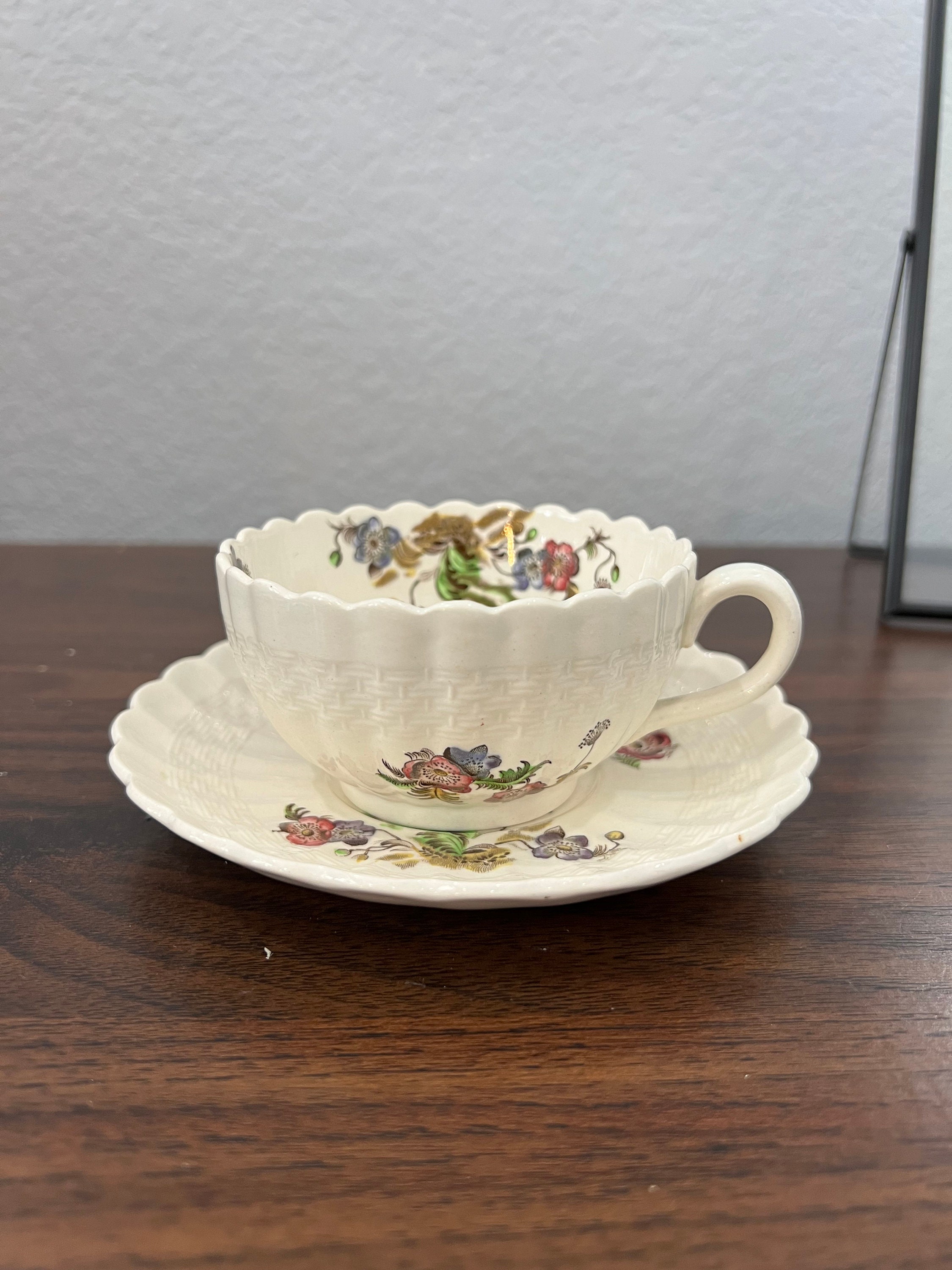 ママたん様専用 Spode カップお皿&Royal Crown Derby茶漉し