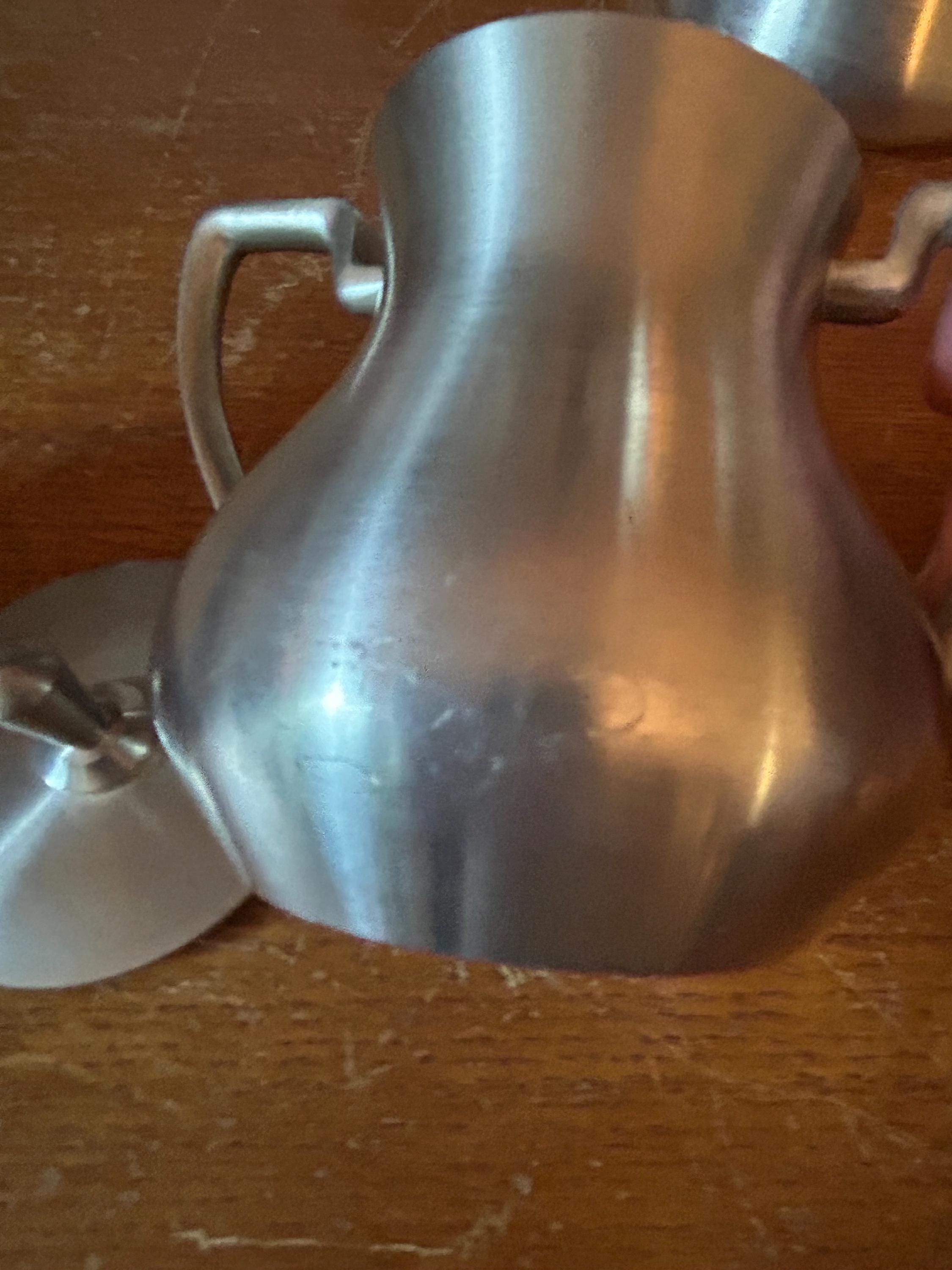 Vintage Selangor Pewter Coffee Pot Set - Etsy
