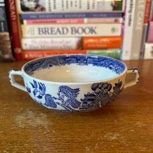 Ridgway Blue Willow Soup Bowl