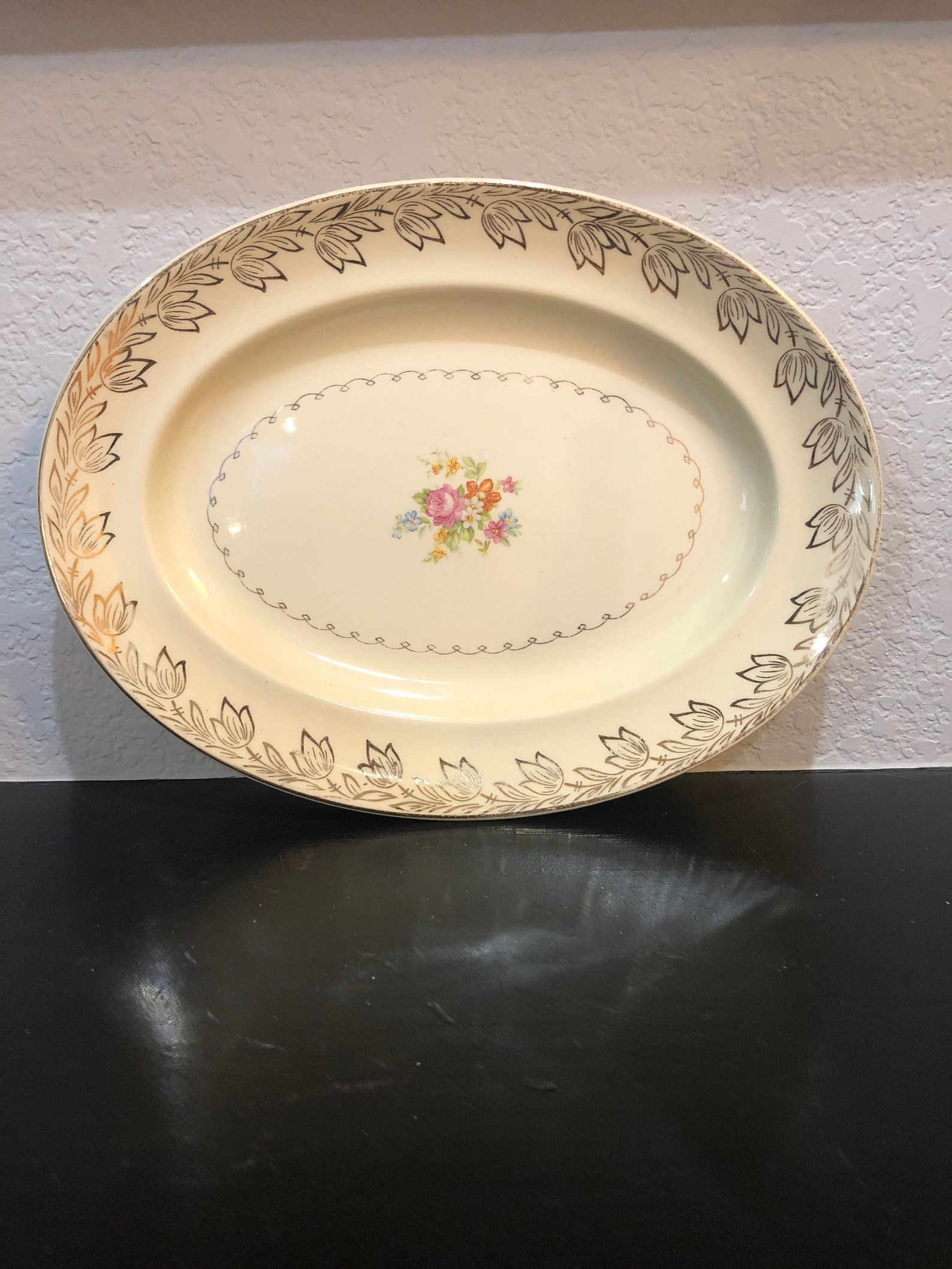 Paden City Pottery Platter Etsy