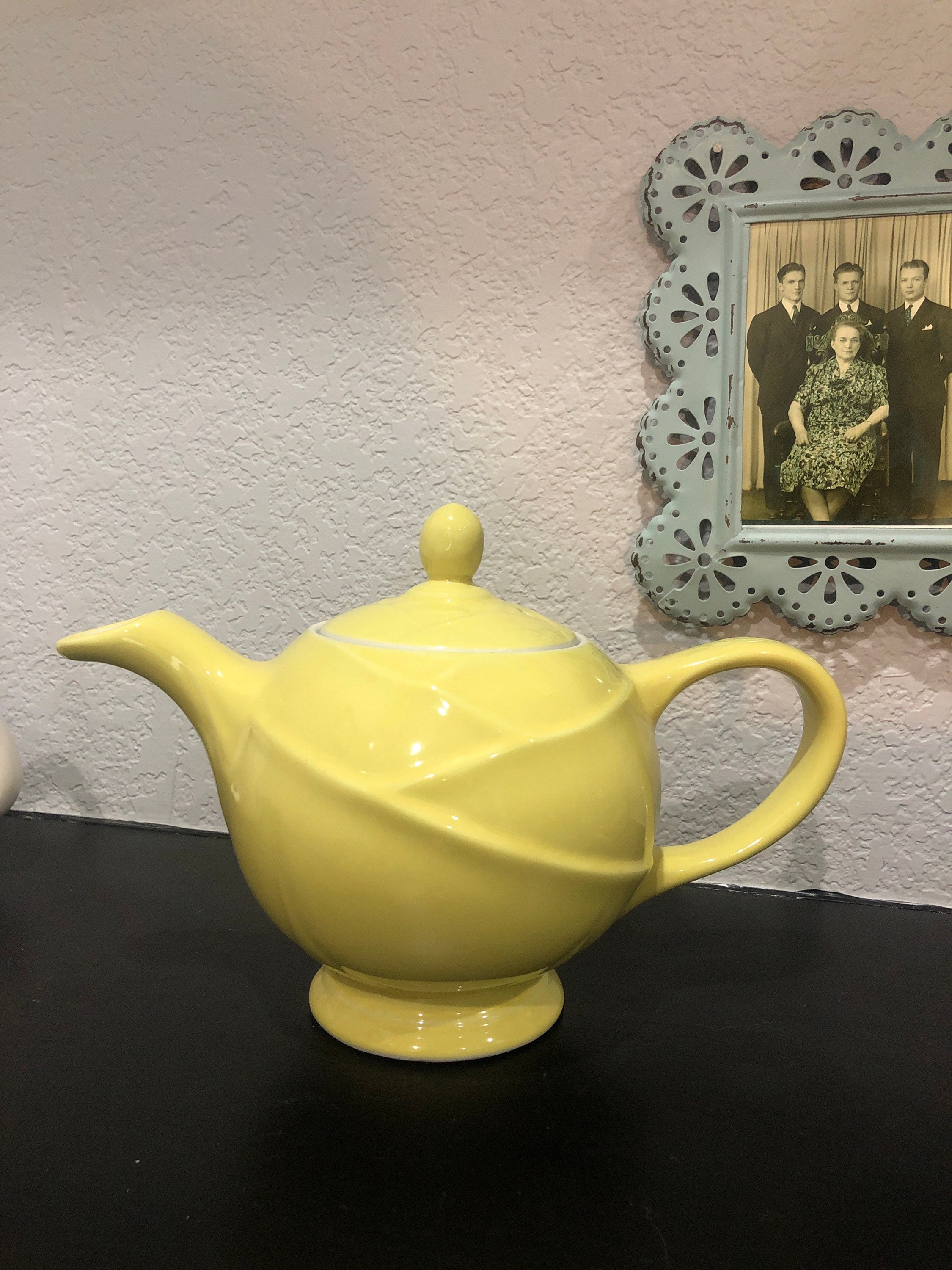Hall Yellow Teapot Etsy