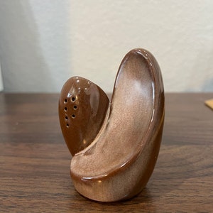 Frankoma Pottery Plainsman Brown Salt and Pepper Shaker