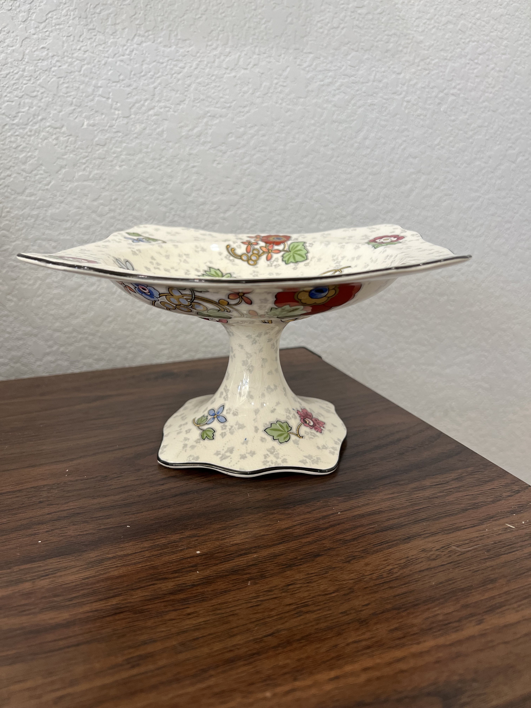 Crown Ducal Ware Footed Bowl - Etsy