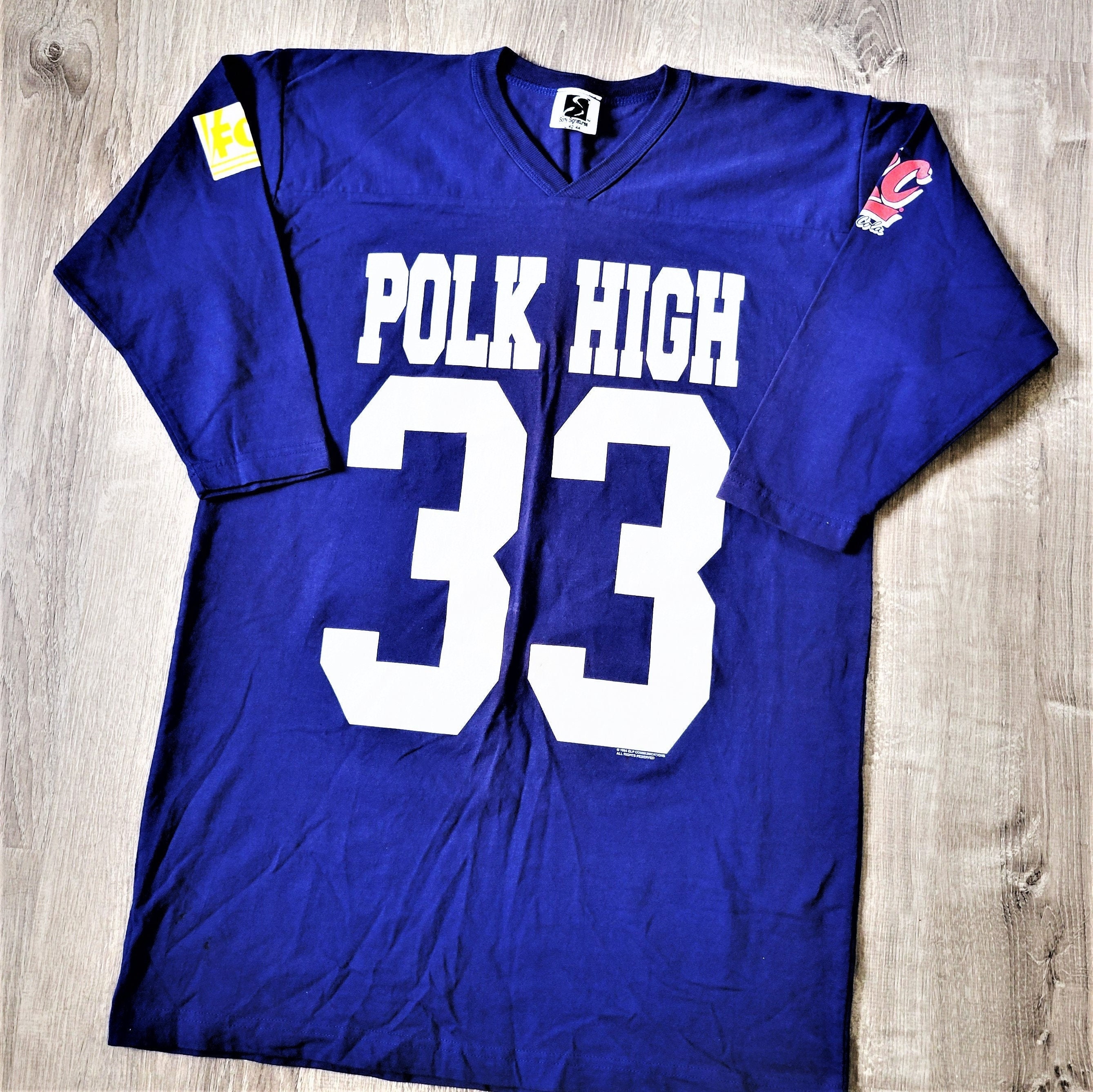 Vintage 90s Married With Children Al Bundy Polk High Jersey T - Etsy