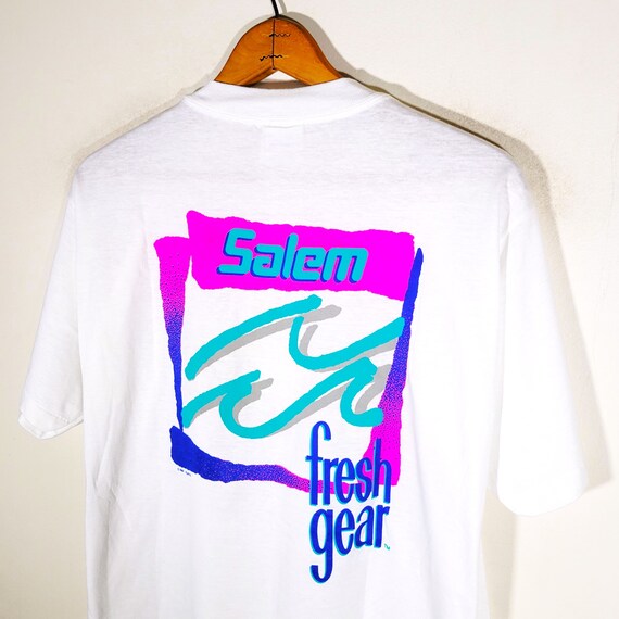 Vintage 90s NOS Salem Cigarettes Promo T Shirt Vt… - image 8