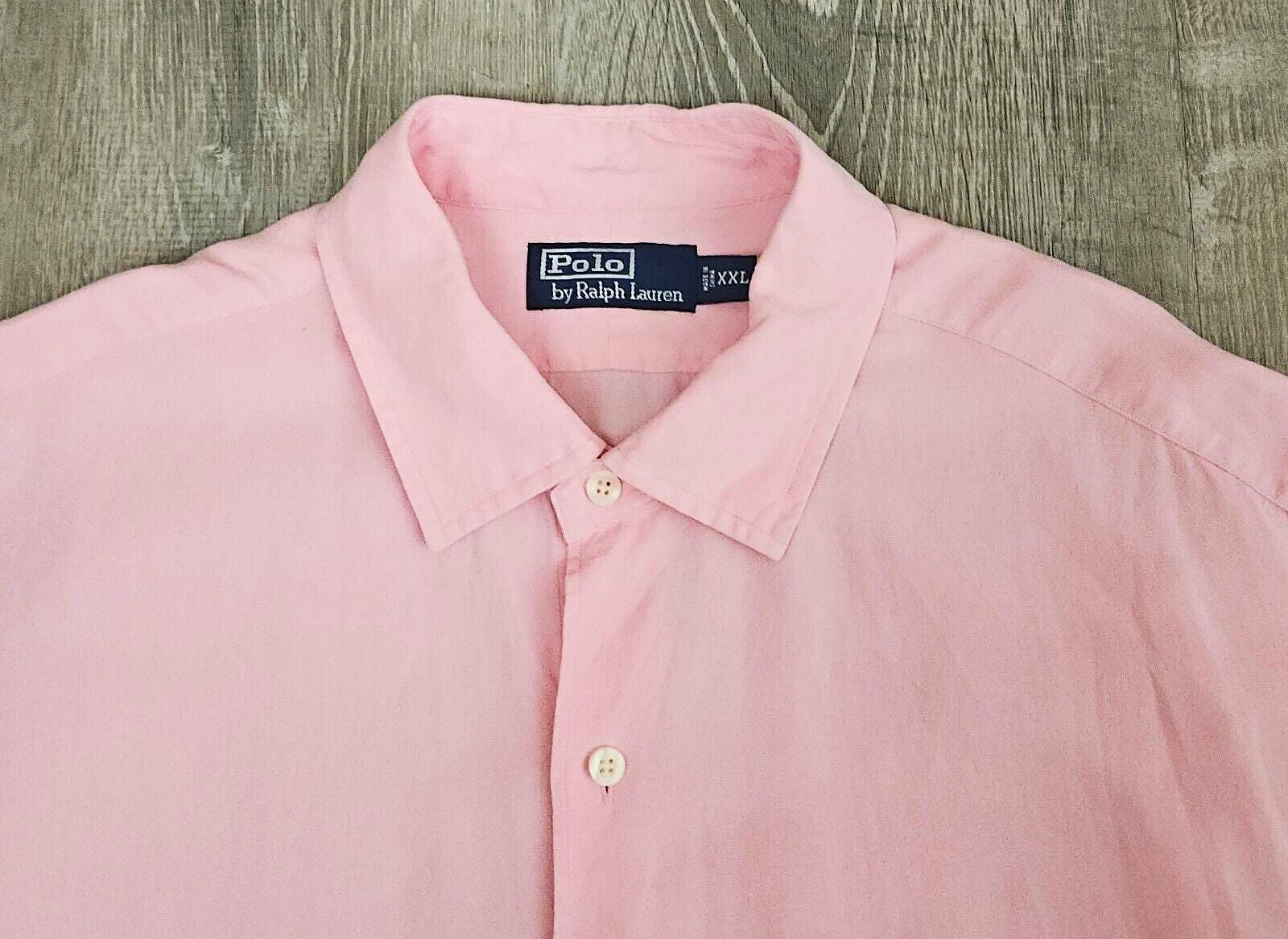 90s Polo Ralph Lauren Silk Linen Shirt