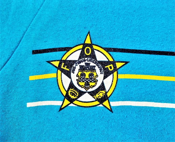 Vintage 80s 90s Fraternal Order Of Police Sweatsh… - image 7