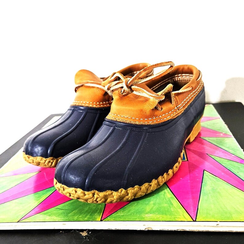 low ankle duck boots