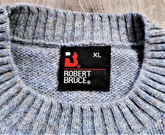 Vintage 70s Robert Bruce Atomic Wool Fleck Sweate… - image 9