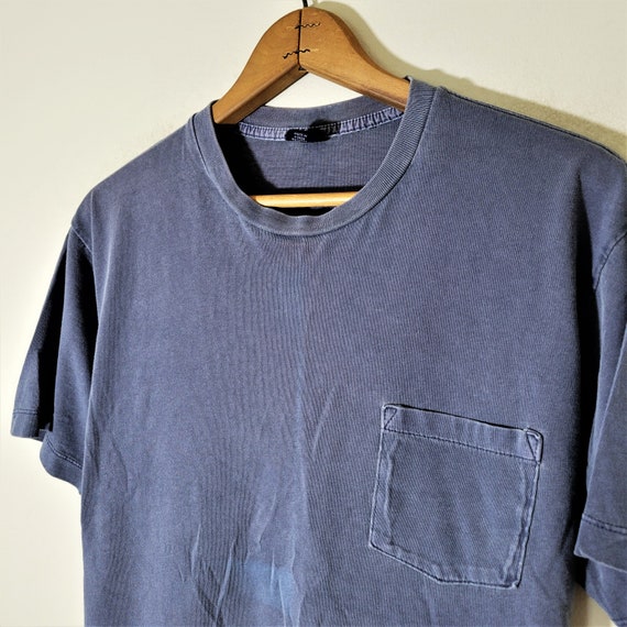 Vintage 90s Y2K Gap Pocket Work T Shirt Vtg 1990s… - image 4