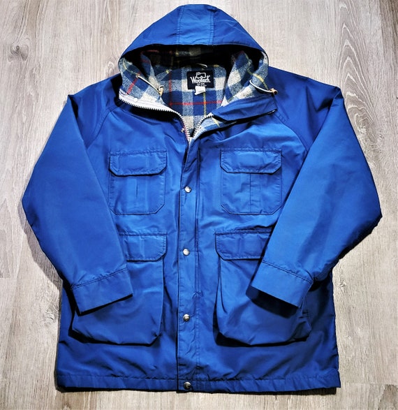 Vintage 80s 90s Woolrich Flannel Lined 