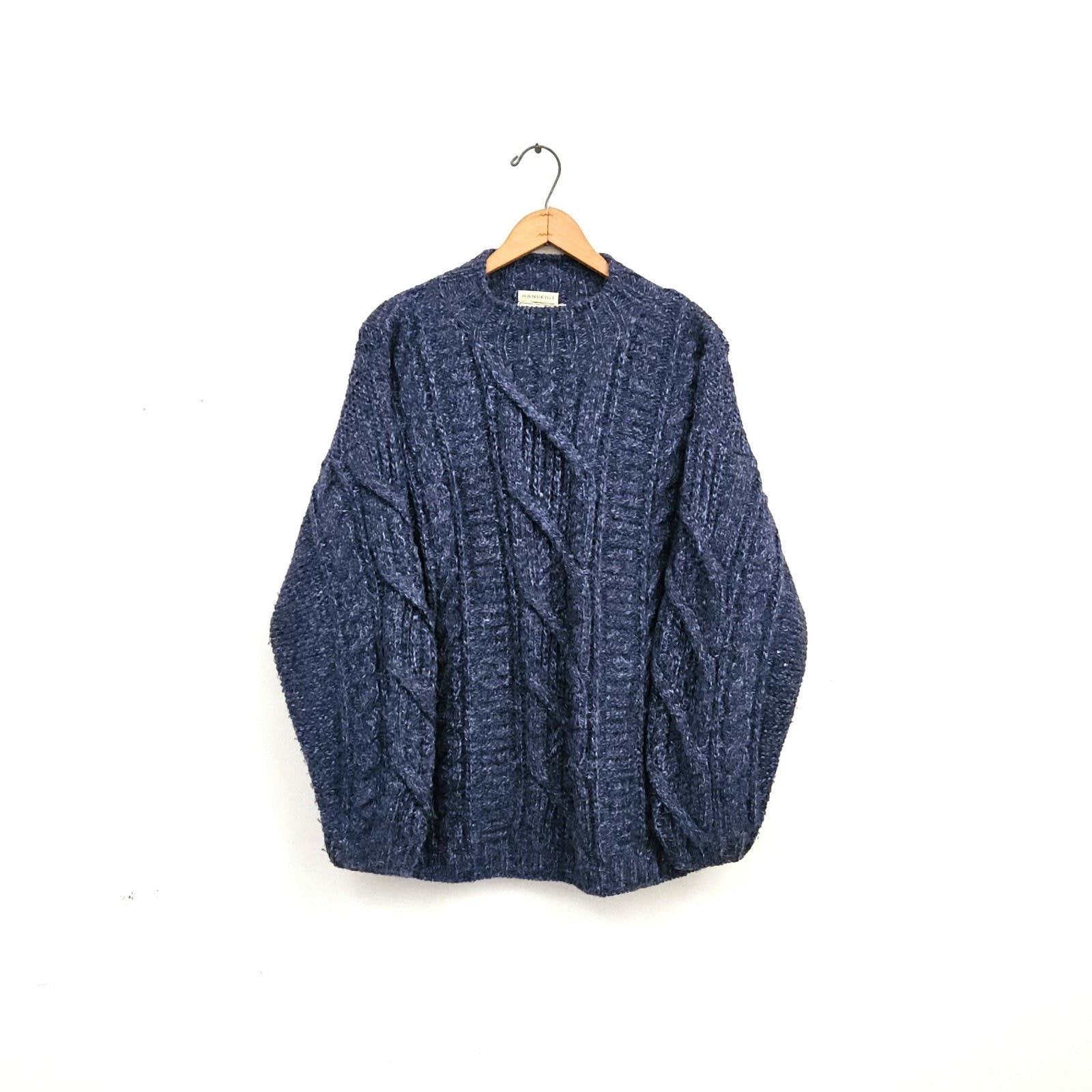トップス 80's vintage llbean Fisherman Sweater XL Vintage Ll Bean Fisherman Sweater - Etsy