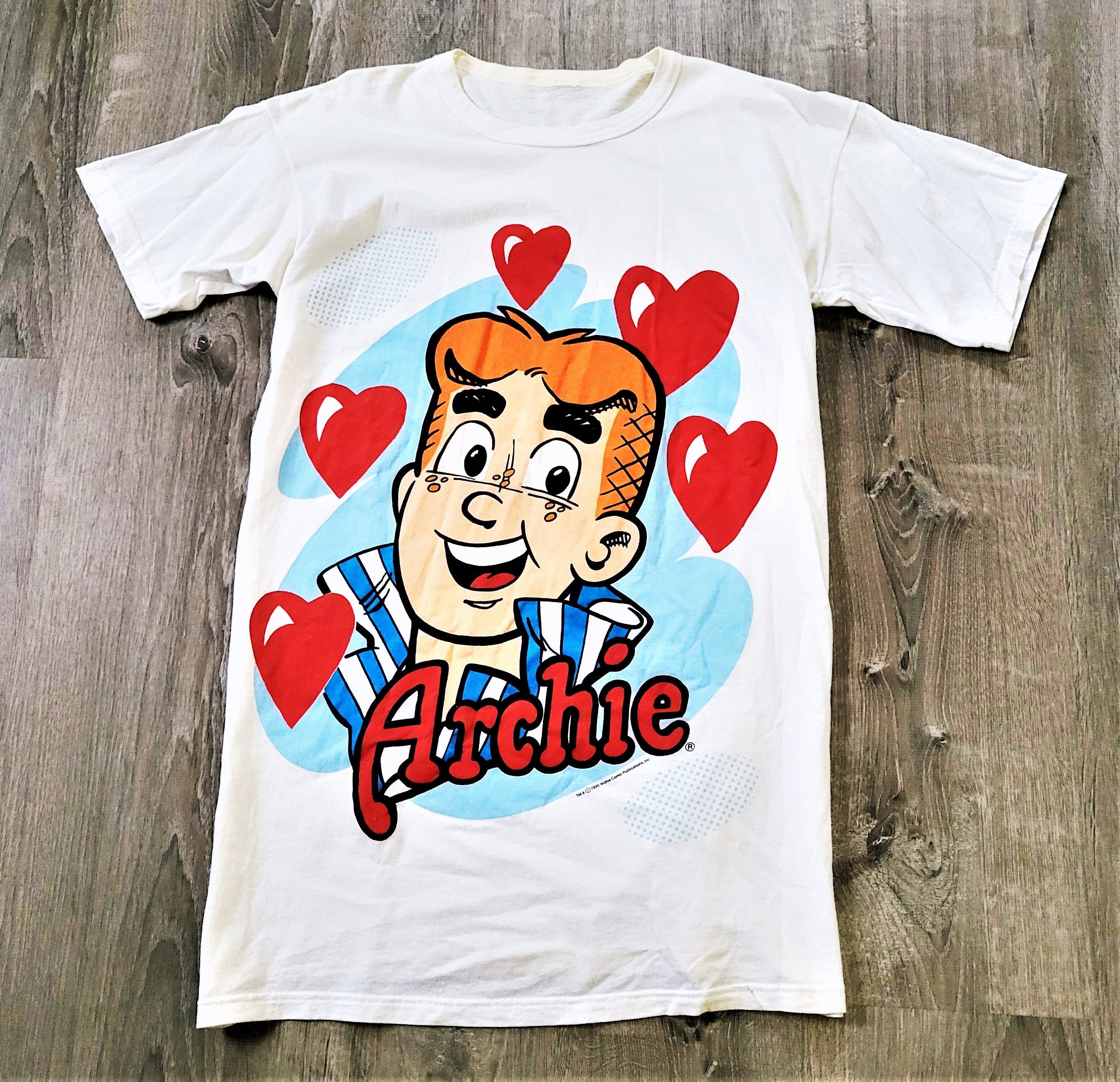 Vintage 90s Archie Comics T Shirt Vtg 1990 Comic Book Graphic Tee