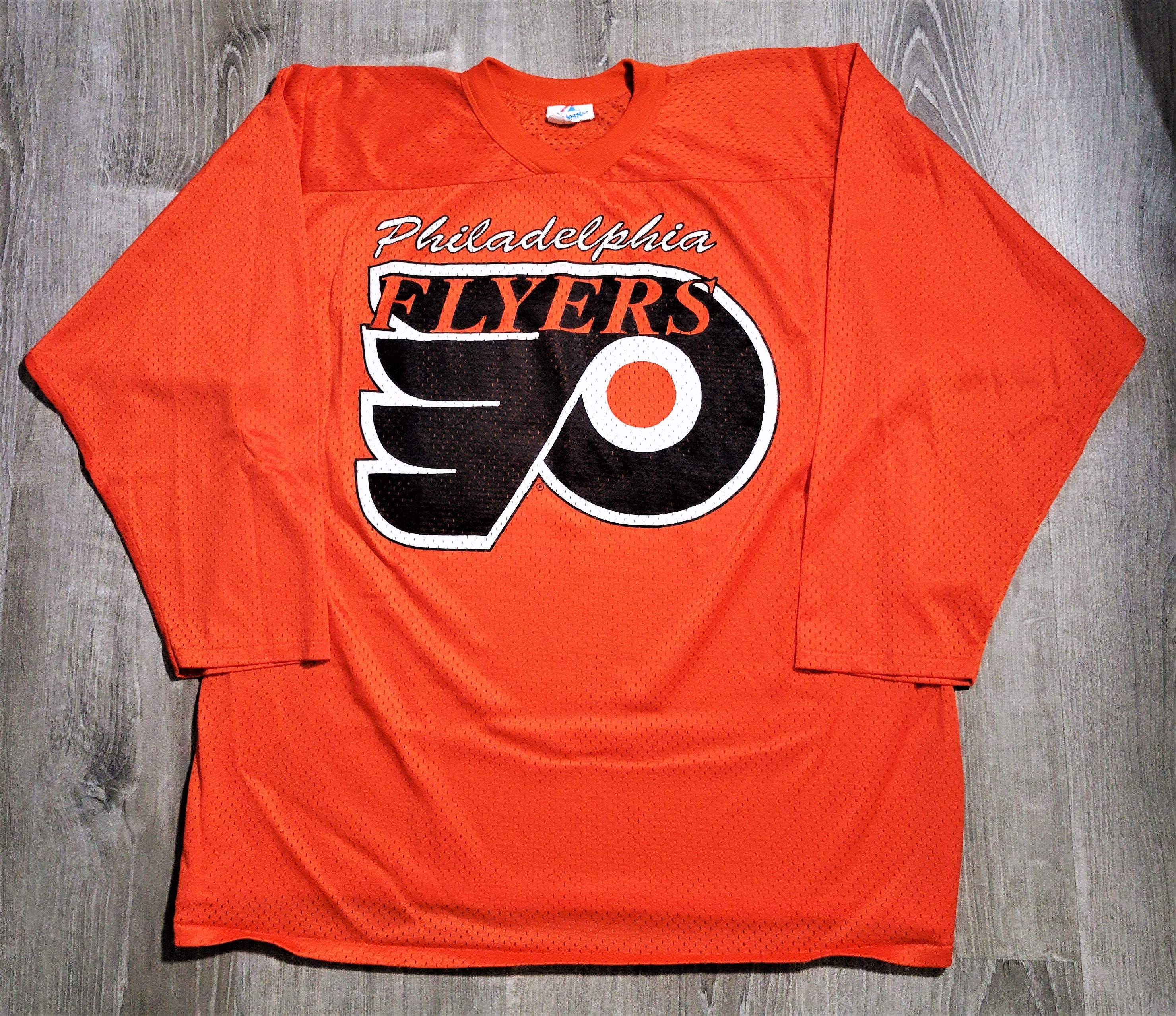 Philadelphia Flyers T-Shirt NHL Majestic Orange Mens 2XL