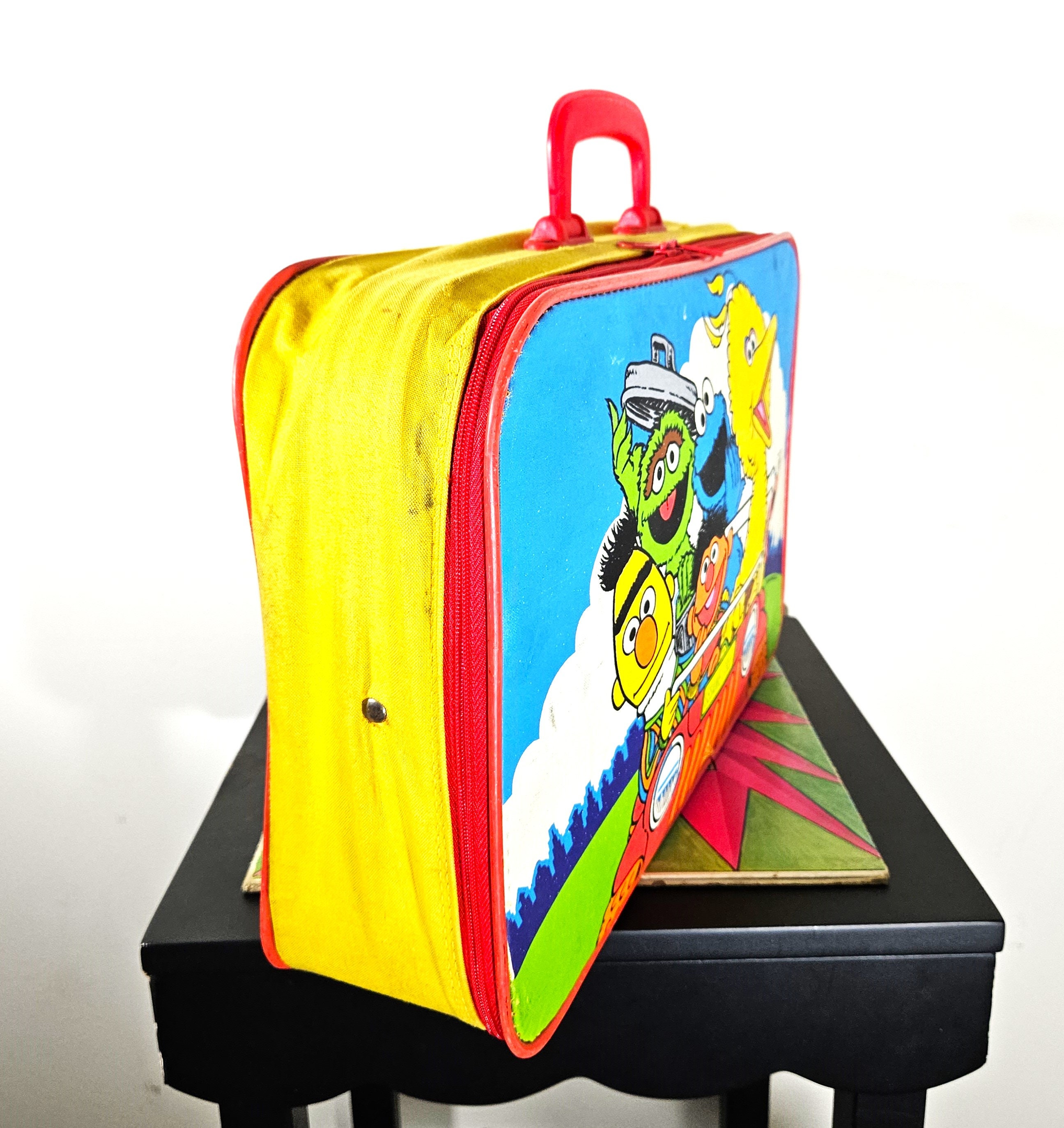 【90sヴィンテージ】セサミストリート ERO社 キッズ スーツケース トラベル Vintage 90s Sesame Street Suitcase Luggage Vtg 1990s ERO Canvas