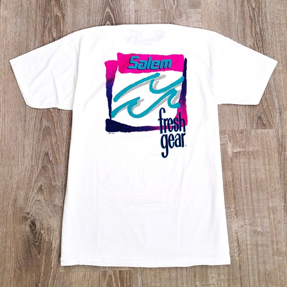 Vintage 90s NOS Salem Cigarettes Promo T Shirt Vt… - image 3