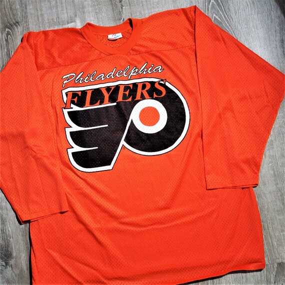 Vintage 80s 90s Philadelphia Flyers Jersey Vtg Ma… - image 4