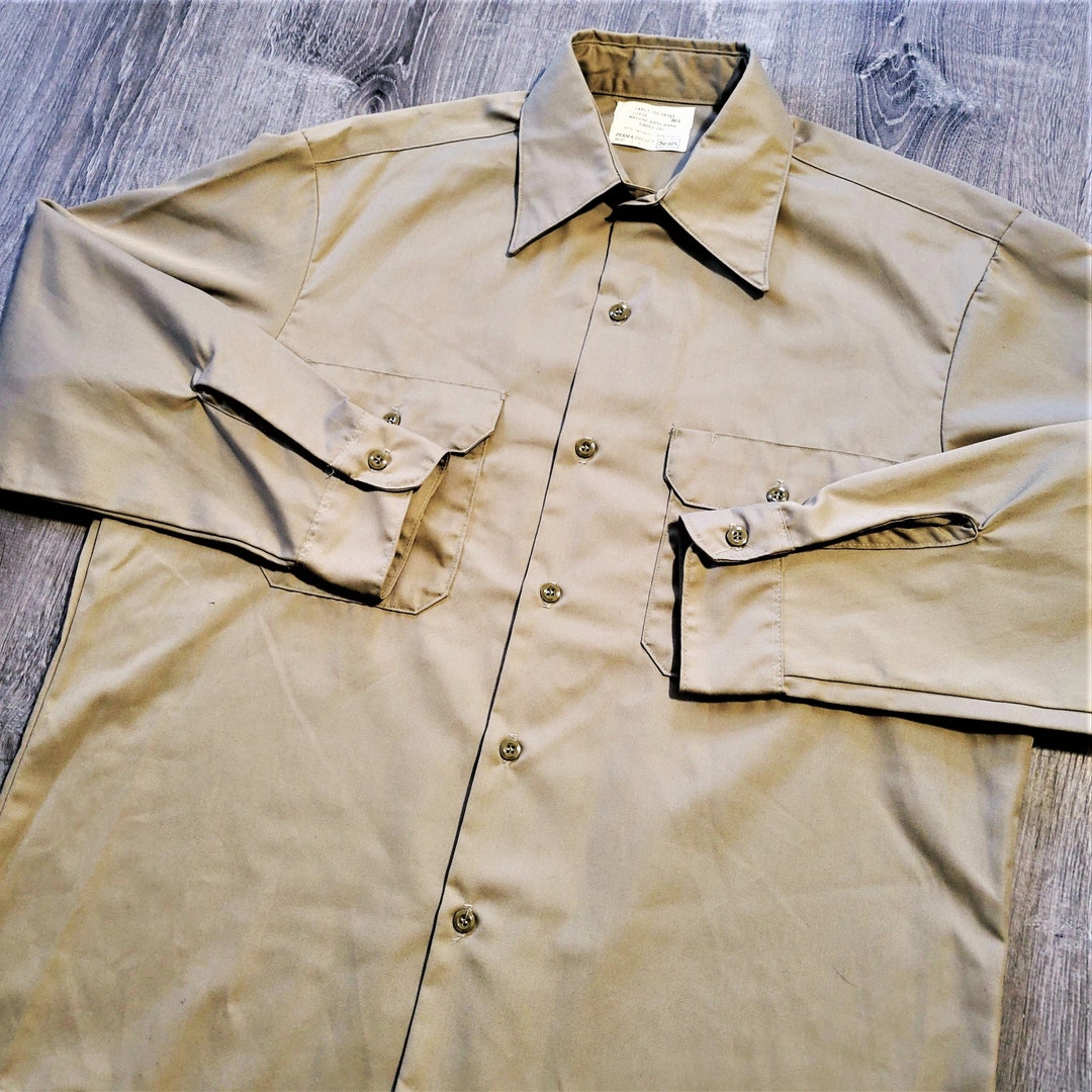 超美品 70's Sears Work Leisure B-15 XL Vtg 70s Sears Work Leisure Bomber Flight Jacket Faux Fur