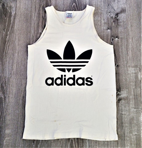 Adidas trefoil tank top hot sale