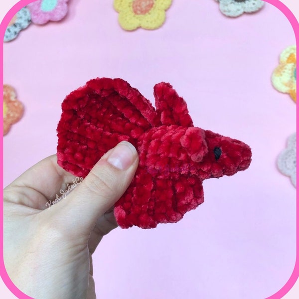 Bernard Betta Low-Sew CROCHET PATTERN