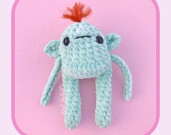 Gibby Goblin Low-Sew Crochet PATTERN