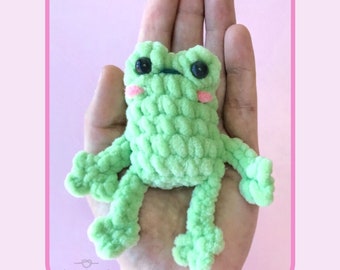 Crochet PATTERN  Baby Leggy Froggy